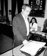 Francisco Fern&aacute;ndez tom&oacute; posesi&oacute;n como concejal del PP (Peri&oacute;dico Extremadura)